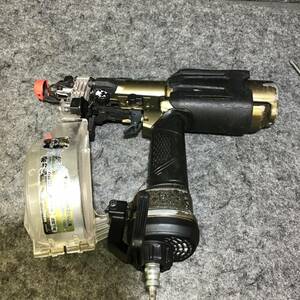 【中古品】★ハイコーキ(HIKOKI ※旧:日立工機) 高圧エアネジ打ち機 WF4HS