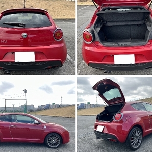 売切AlfaRomeo!! アルファロメオ MiToミト クアドリフォリオヴェルデ 3ペダル6速MT!! 検長R7年1/14迄 carrozzeriaナビ地デジバックカメラ!!の画像5