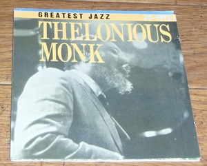 ジャズCD　THELONIOUS MONK　セロニアス・モンク / GREATEST JAZZ（ベスト）