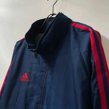 adidas track jacket アディダス　ジャージ　トラックジャケット　早稲田　カレッジ　ヴィンテージ　ジャージ_画像4