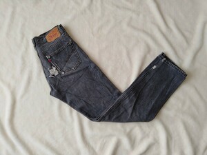 リーバイス 501 黒 ブラック ヴィンテージ 先染め Levi's 80s 90s /検索 ビッグＥ 505 517 505 usa製 vintage 赤耳 前期 後期 バレンシア