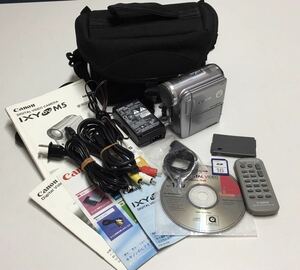 期間限定値下げ CANON IXY DV M5 (S) イクシー デジタルビデオカメラ ショルダーバッグ付き 美品 