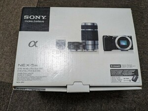 SONY NEX-5R ボディのみ ストロボ付き 元箱付 シルバー