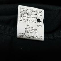 【BIGサイズ/美品】◎ EDWIN エドウィン/ 長袖 ミリタリー シャツジャケット　SIZE： XL　ブラック_画像10