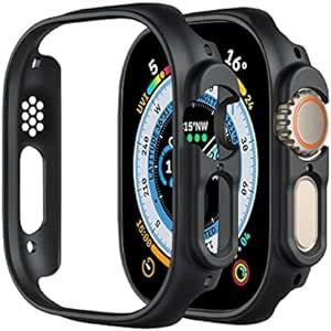 【2023年秋発売モデル】Apple Watch Ultra 2/Ultra 49mm ケース PC素材 衝撃吸収 簡易着脱 超薄