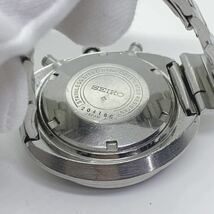 SEIKO セイコー 腕時計 5SPORTS 5スポーツ 6138-0011 スピードタイマー 自動巻き 文字盤欠品 不動品 ジャンク_画像8