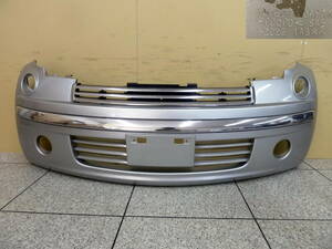 **1610-447LL BNK12 K12 March lafitte original AUTECH "Autech" front bumper silver 62022 1A6**