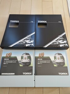 TOMIX 489系 あさま 9両フルセット（碓氷峠 EF63 189系 白山 能登）