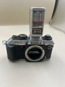 コニカ Konica FT-1 motor 一眼レフ フィルムカメラ X-14 フラッシュ カメラ ヴィンテージカメラ 