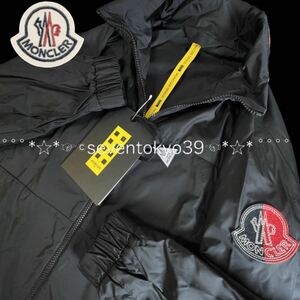 本物 新品 40097103 MONCLER モンクレール/ ジーニアス 1952 サイズ3(日本LL相当)大人気 ダブルジップ撥水ジャケット 襟裏収納フーディー