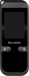 インスタントテクノロジー 音声翻訳機 SpeakMe (スピークミィ) 40カ国語対応 双方向オンライン Wi-Fi対応モデル T