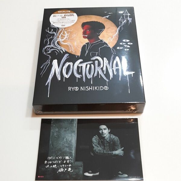 新品錦戸亮/Nocturnal [CD+DVD] [2枚組] [初回出荷限定盤 (特別仕様LIVE盤)] HMV特典写真付き