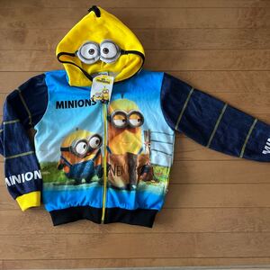 新品 ミニオン MINION パーカー フード 裏起毛 コスプレ なりきりパーカー フーディー ユニバ USJ 海外インポート