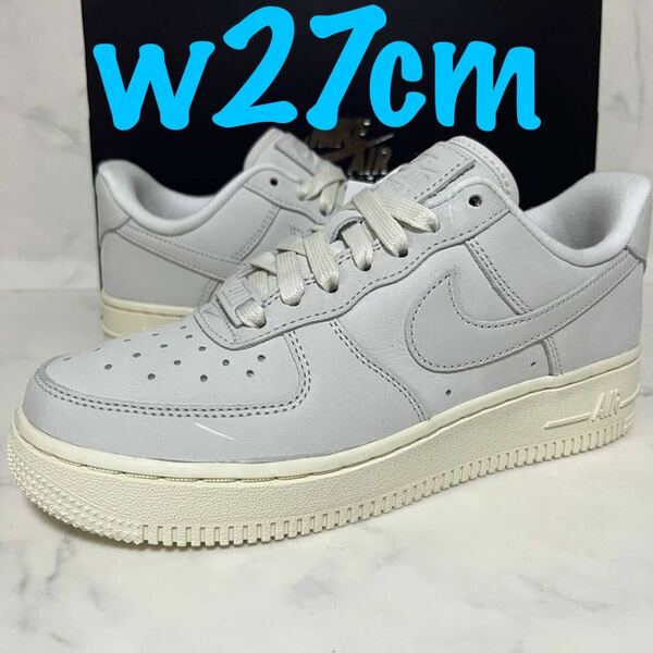 ★送料無料★【新品 プレミアムモデル】Nike Air Force 1 low ロー ナイキ ウィメンズ エアフォース サミットホワイト スウェード w27cm