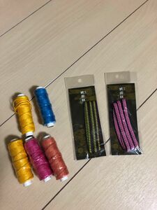 ハンドメイド　リリアン糸　紐　