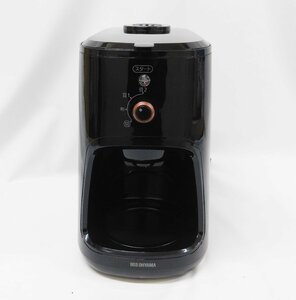 アイリスオーヤマ　全自動コーヒーメーカー　BLIAC-A600-B　4杯分　600ml　中古品
