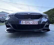 【送料無料】フロントバンパー リップスポイラー ブラック BMW G20 G21 318i 320i 325i 330i 330d 330e 2019-2022_画像8