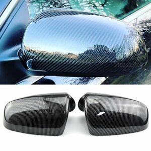 [ free shipping ] door mirror cover left right pair carbon Audi A4 B6 B7 A6 C6 2003-2007 S4 rear mirror 