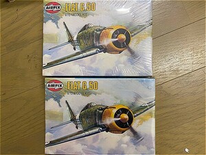 AIR FIX　1/72　FIAT G.50　戦闘機　2個セット　未開封品！　３