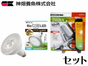 カミハタ RioCOB LED クールホワイト リオコブLED+スタンドセット　淡水魚・水草用LEDスポット照明　管理80