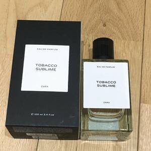 ザラ ZARA TOBACCO SUBLIME タバコサブライム 100ML 香水 オードパルファム