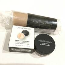 BareMinerals ベアミネラル ミネラルベール ミニ フェイスパウダー ビューティフルフィニッシュブラシ セット_画像1