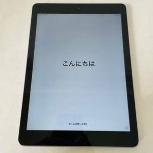 Apple iPad Air 9.7inch 32GB Wi-Fi+Cellularモデル 第1世代 スペースグレイ MD792J/A ソフトバンク 判定◯ 　i16273コンパクト発送　Y24