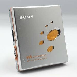 ◆◇再生○ SONY MZ-E520 WALKMAN ポータブルMDプレーヤー　MDLP対応　MADE IN JAPAN◇◆