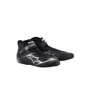 alpinestars(アルパインスターズ) レーシングシューズ TECH-1 Z V3 SHOES (サイズUSD： 9) 119 BLACK SILVER [FIA8856-2018公認]