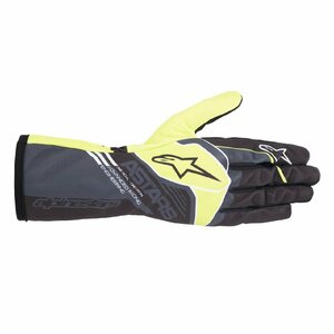 alpinestars(アルパインスターズ) カートグローブ TECH-1 K RACE V2 CORPORATE GLOVES Mサイズ 164 ANTHRACITE LIME