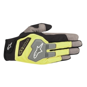 alpinestars( Alpine Stars ) ENGINE GLOVES( multipurpose glove ) (S size ) 155 BLACK YELLOW FLUO