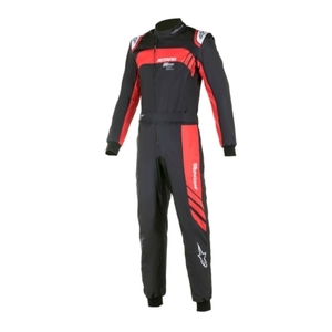 alpinestars アルパインスターズ カートスーツ KMX-9 V3 GRAPHIC 3 サイズ50 BLACK RED [新FIA8877-2022グレード1ホモロゲーション適合]