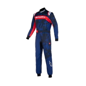 alpinestars アルパインスターズ カートスーツ KMX-9 V3 GRAPHIC 5 サイズ52 NAVY RED [新FIA8877-2022グレード1ホモロゲーション適合]