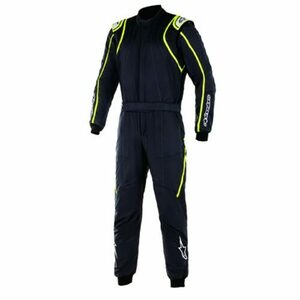 alpinestars アルパインスターズ レーシングスーツ GP RACE V2 SUIT サイズ48 155 BLACK YELLOW FLUO [FIA8856-2018公認]