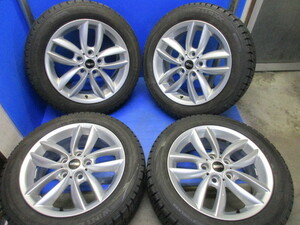 ユ）★ R60 BMW MINI クロスオーバー Ｒ60 純正 R61 ペースマン 7Ｊ17+50　5/120+　ダンロップ　スタッドレス　205/55Ｒ１７