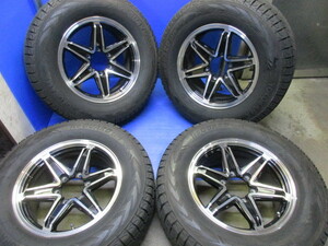 ユ）スタッドレス 17インチｘ7.5J ET:+25 PCD:139.7 6H ヨコハマ　アイスガードSUV　265/65R17 ハイラックスサーフ ランクル プラド　FJ