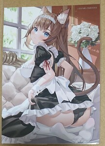 オリジナル イラストカード 美少女 限定 2022 メロンブックス SG ケモミミ 猫耳 メイド 特典 ver２