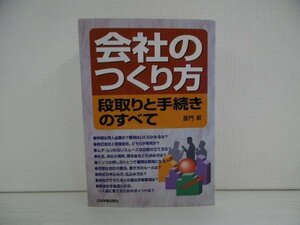 [GC1156] 会社のつくり方 段取りと手続きのすべて 長門 昂 1999年5月25日 第6刷発行 日本実業出版社