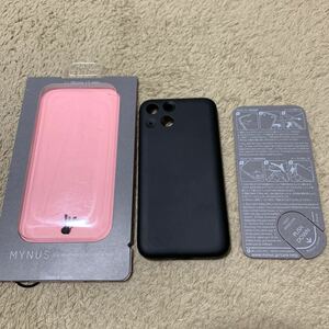 602t0901☆ MYNUS iPhone 13 mini CASE (マットブラック)