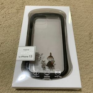 602t2206☆iPhone13 ムーミンハイブリッドクリアケース