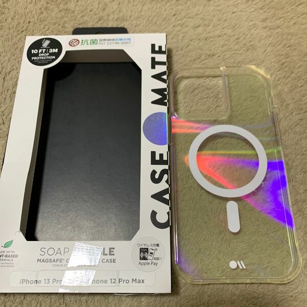 602t2216☆ 【Case-Mate】iPhone 13 Pro Max MagSafe対応〔3.0m落下耐衝撃/ワイヤレス充電対応〕ハイブリッドケース 