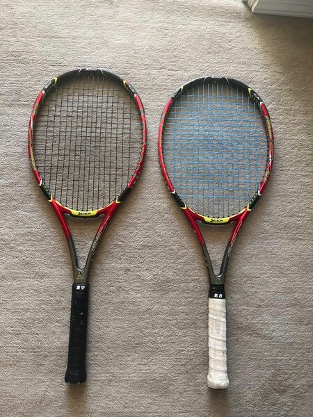 2本セットスリクソン Revo2.0 テニスラケット 305ｇ グリップサイズ2