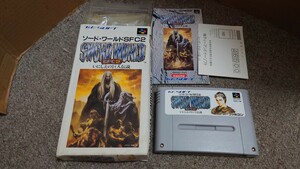 スーパーファミコン★ソード・ワールドＳＦＣ２　いにしえの巨人伝説★中古品