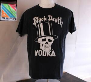 【クリックポスト送料無料】 ■ ビンテージ Black Death Vodka ガンズ＆ローゼス バンドTシャツ Tシャツ 90年代 ヴィンテージ Guns N Roses