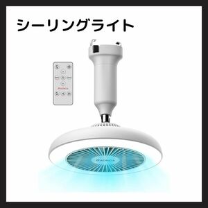 シーリングファンライト LEDミニライト 引っ掛けモデル サーキュレーター 空気循環 昼白色 昼光色 電球色 無階段調色/調光 風量調節