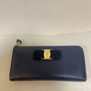 長財布 Ferragamo レザー フェラガモ