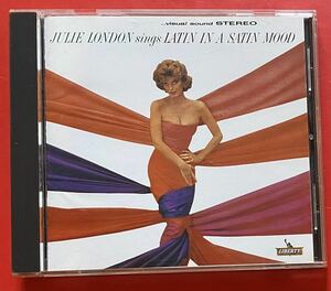 【CD】ジュリー・ロンドン「Julie London Sings Latin In A Satin Mood」国内盤 [12270880]