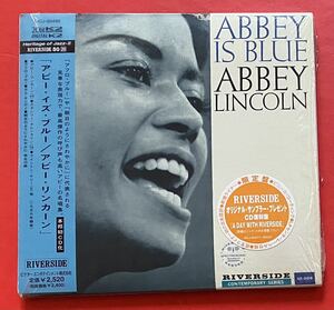 【美品紙ジャケCD】アビー・リンカーン「ABBEY IS BLUE」 ABBEY LINCOLN 国内盤 [07160529]