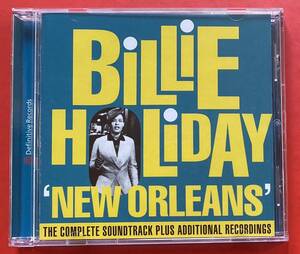 【CD】BILLIE HOLIDAY「NEW ORLEANS」ビリー・ホリデイ サウンドトラック 盤面良好 [10220317]