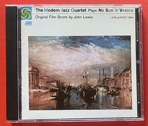 【CD】モダン・ジャズ・カルテット「たそがれのヴェニス / NO SUN IN VENICE」MODERN JAZZ QUARTET 国内盤 盤面良好 [01140275]